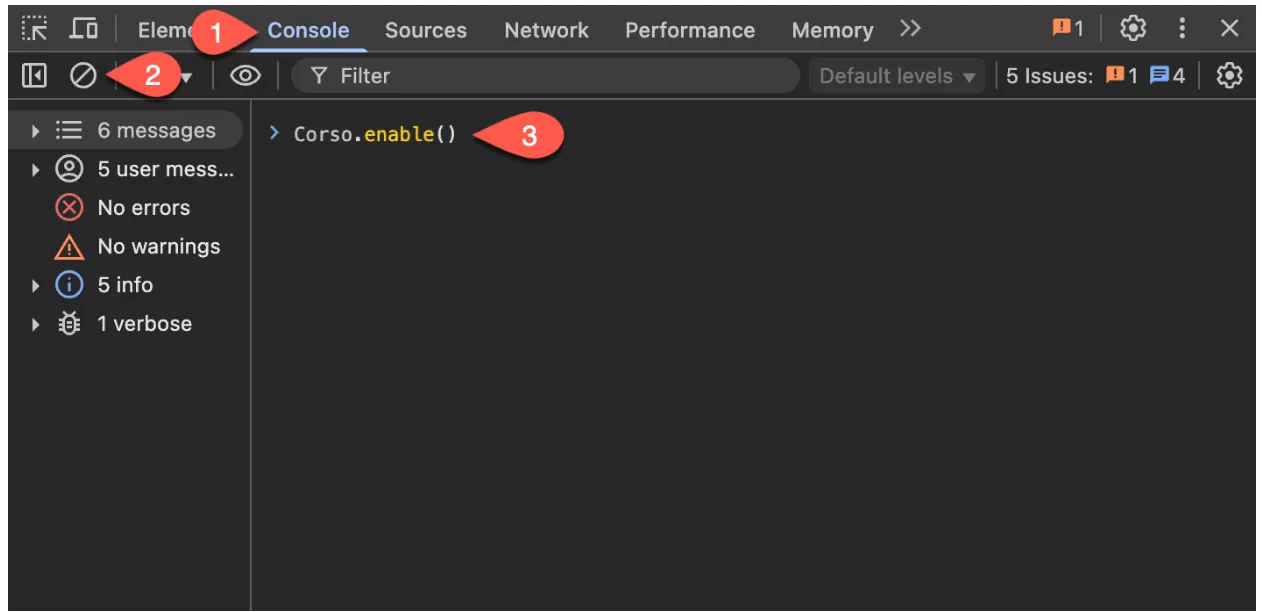 Google Chrome Console
